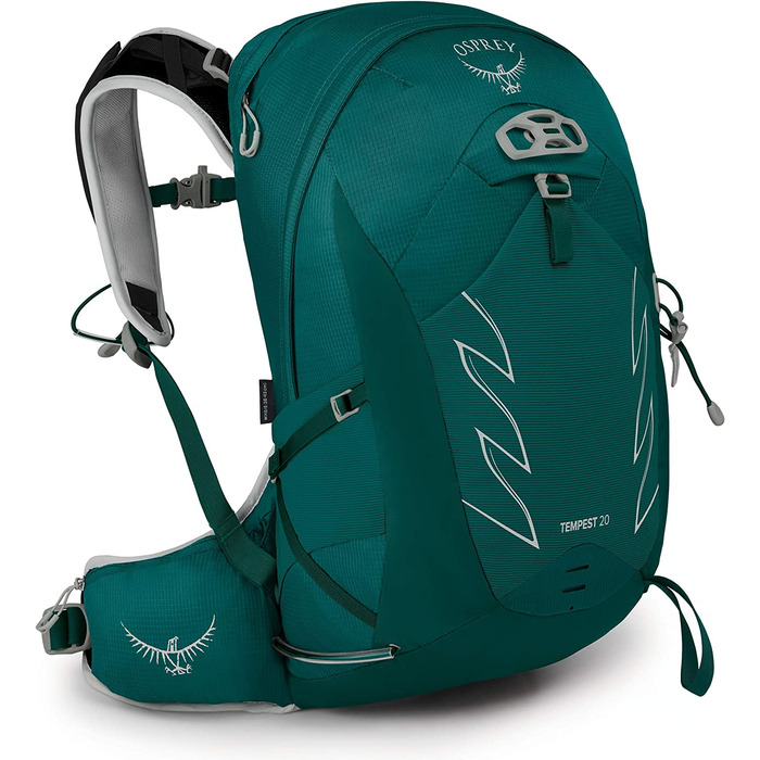 Жіночий туристичний рюкзак Osprey Tempest 20, зелений Jasper, розмір WM/L