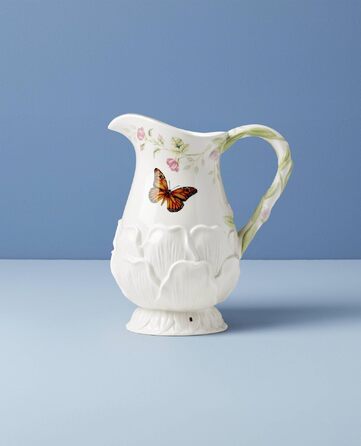 Керамічний декоративний глечик Lenox Butterfly Meadow з квітковим орнаментом