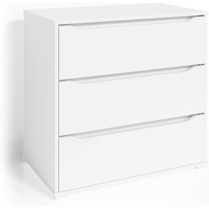 Комод Vicco Ruben білий 80x78 см, компактний для дому