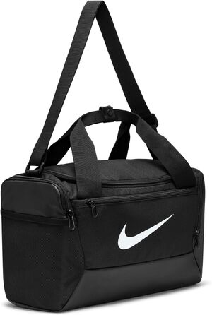 Сумка Nike Brasilia унісекс, чорна/біла, універсальний розмір