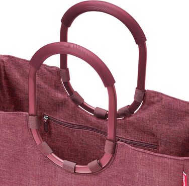 Сумка Reisenthel Loopshopper L – містка та водонепроникна сумка з перероблених PET-пляшок, золото (Twist Maroon)
