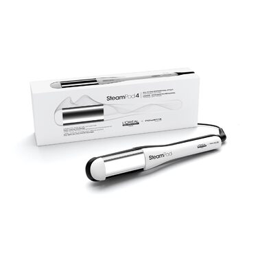 L'Oréal Professionnel SteamPod 4 професійний паровий стайлер для волосся з паровою технологією, для всіх типів волосся, вирівнює та створює локони