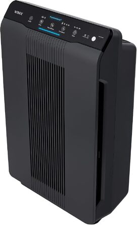 Очищувач повітря Winix 5500-2 для алергіків та курців, PlasmaWave, CADR 390м³/год, до 99м², датчик якості повітря, авто- та нічний режими, чорний