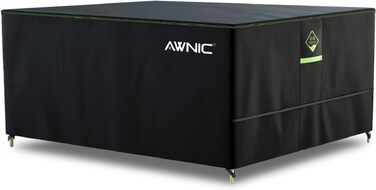 Чохол для садових меблів Awnic зимовий, 420D Oxford, водонепроникний, анти-UV, 150x90x71 см