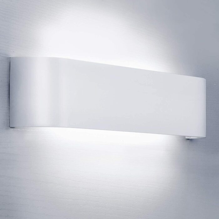 Світильник настінний Lightess 2 шт. чорний, сучасний LED, нейтрально-біле світло, 16Вт, IP44, алюміній, для вітальні, спальні, коридору, сходів