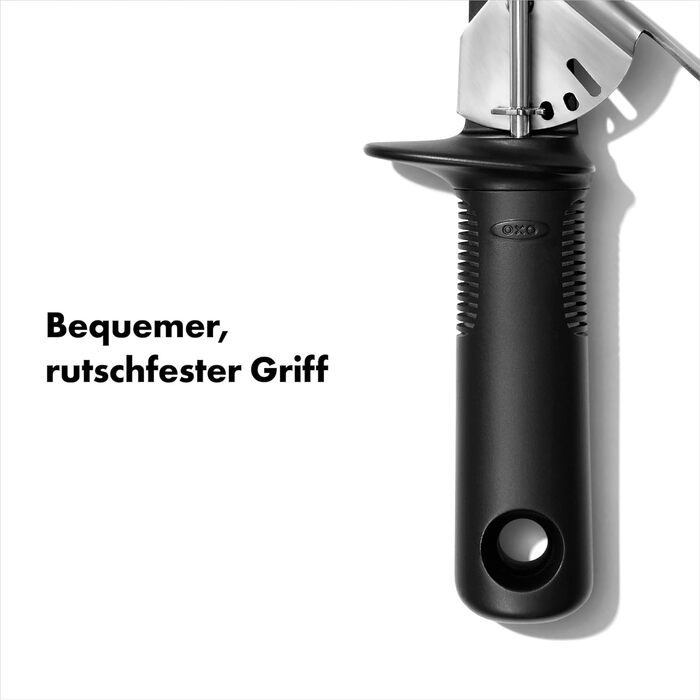 Ложка для морозива OXO Good Grips Robuste (нержавіюча сталь, чорна, 26.7 см) з тригером