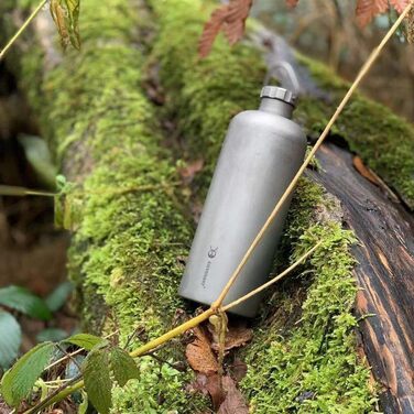 Фляга SILVERANT Titan 500/600 мл для води, кемпінгу, туризму та активного відпочинку. Легка, міцна, з вузьким горлом
