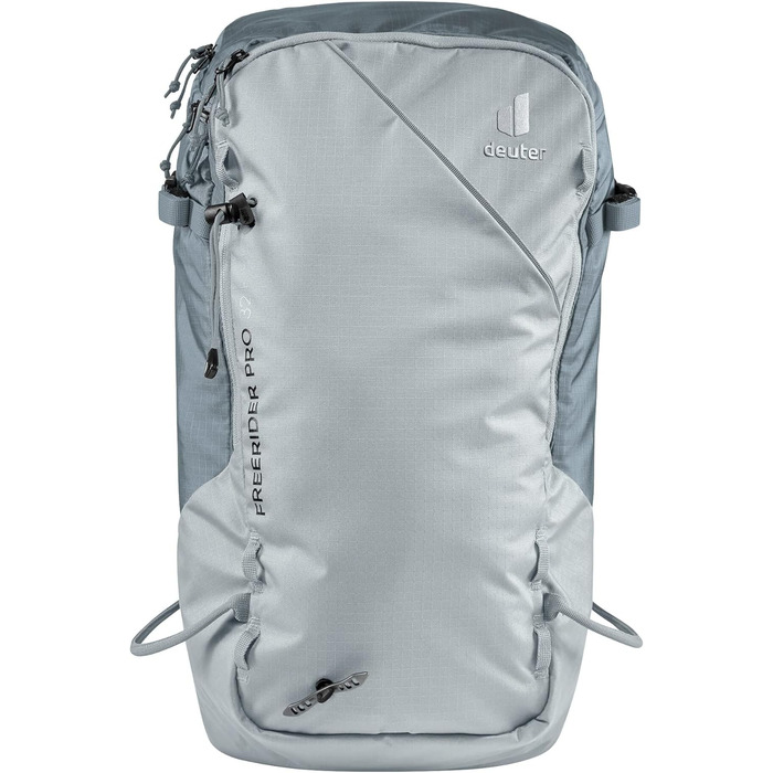 Жіночий туристичний рюкзак Deuter Freerider Pro 32+10 л, для лижних турів, сірий