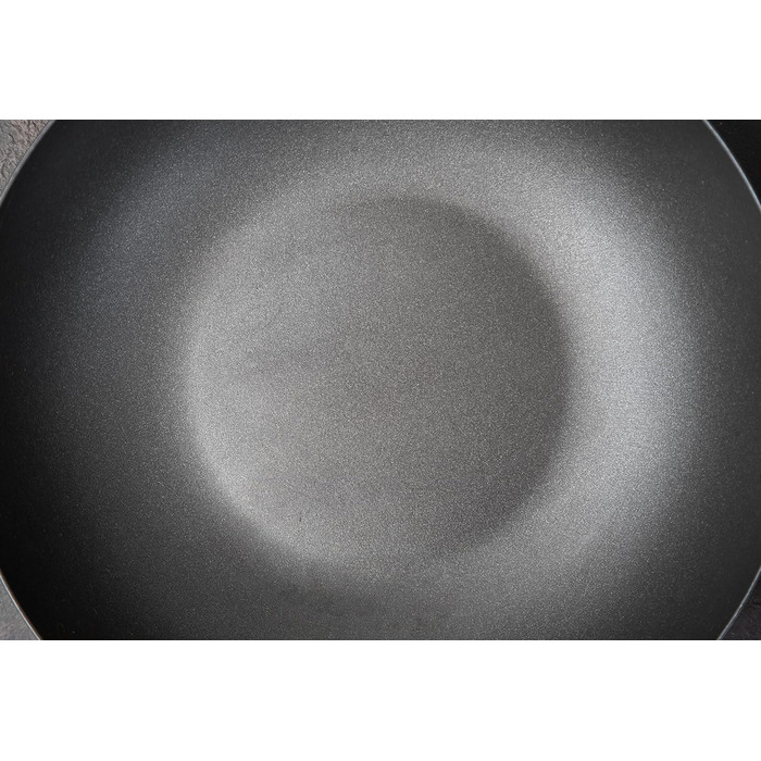 Wok MasterClass 30 см, 2 мм, вуглецева сталь, антипригарне покриття, сталевий ручка, для індукції, до 250°C