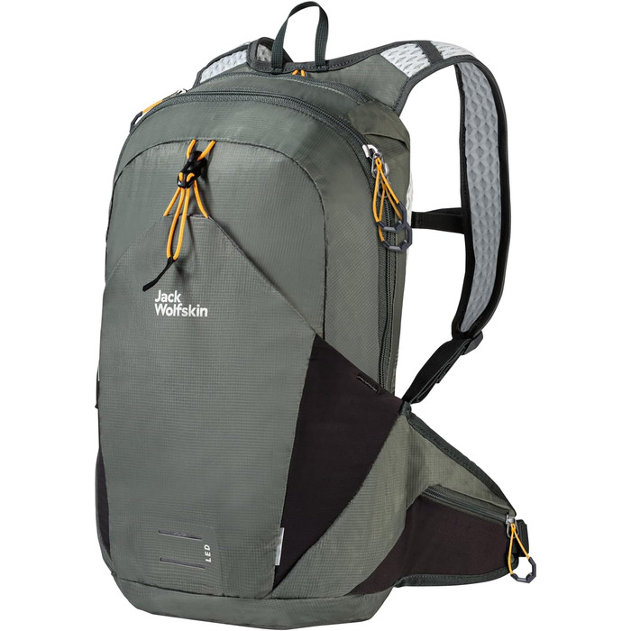 Рюкзак велосипедний Jack Wolfskin Moab Jam 16 для дітей, унісекс, універсальний розмір, зелений Gecko