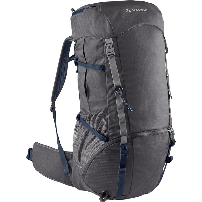 Туристичний рюкзак VAUDE Hidalgo 42+8 л для дітей, унісекс, універсальний розмір, залізний колір