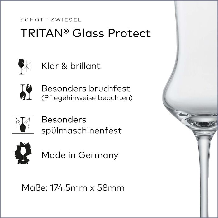 Пивний кухоль SCHOTT ZWIESEL Convention 0,2 л (набір з 6 штук), простий пивний келих Pilsner, келихи з тританового кришталю, які можна мити в посудомийній машині, виробництво Німеччина (артикул 175500) (пивний келих - 0,32 л, набір Classico Digestif (nab)