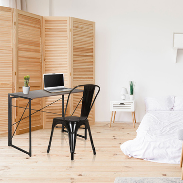 Офісне крісло VANTAGGIO COMFORT, чорний металік, hjh OFFICE