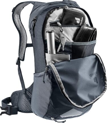 Велосипедний рюкзак Deuter Race Air 10, чорний, 10 л