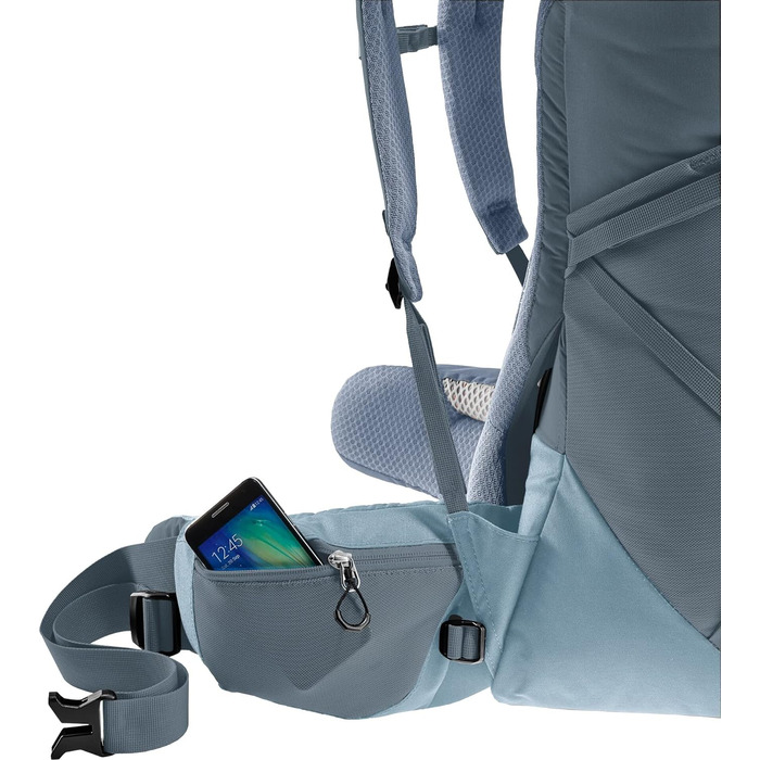 Рюкзак Deuter Aircontact Core 40+10 л графітовий для трекінгу, унісекс