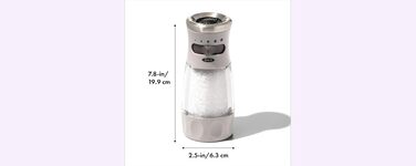Перцемолка OXO Good Grips Contoured Mess-Free з керамічним механізмом, сіра
