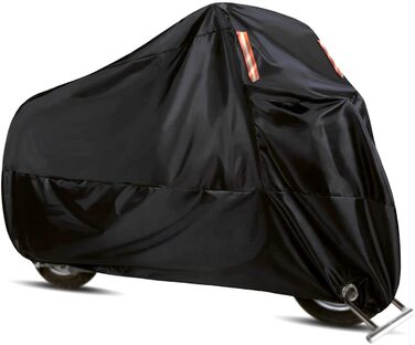 Моточохол WinPower 3XL, водонепроникний, вітростійкий, 210D, для мотоцикла 265x105x125 см, захисний чохол для зберігання на вулиці