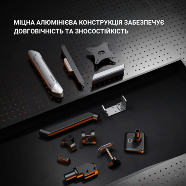 Настільне кріплення для монітора Anda Seat Stealth Pro II RGB 17’’-42’’ Black