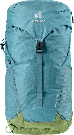 Жіночий туристичний рюкзак Deuter AC Lite 14 SL, 14 л, блакитний/зелений