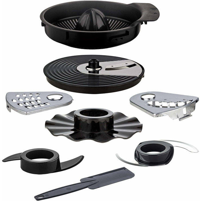 Кухонний комбайн TurboTronic 1900Вт з блендером, 3 л, 1,5 л скляна карафа, терка, цитрус-прес, подрібнювач льоду
