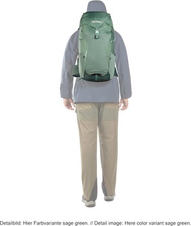 Рюкзак для туризму Tatonka Hike Pack 22, 22 л, з вентильованою спинкою та дощовиком, темно-синій