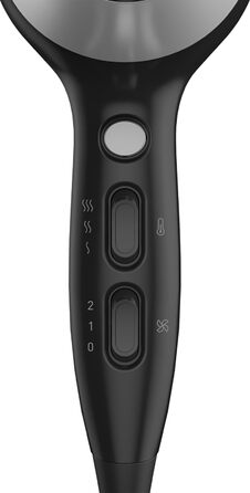 Фен для волосся Grundig HD 6080 B з іонізацією, 2200 Вт, модель 2023 року