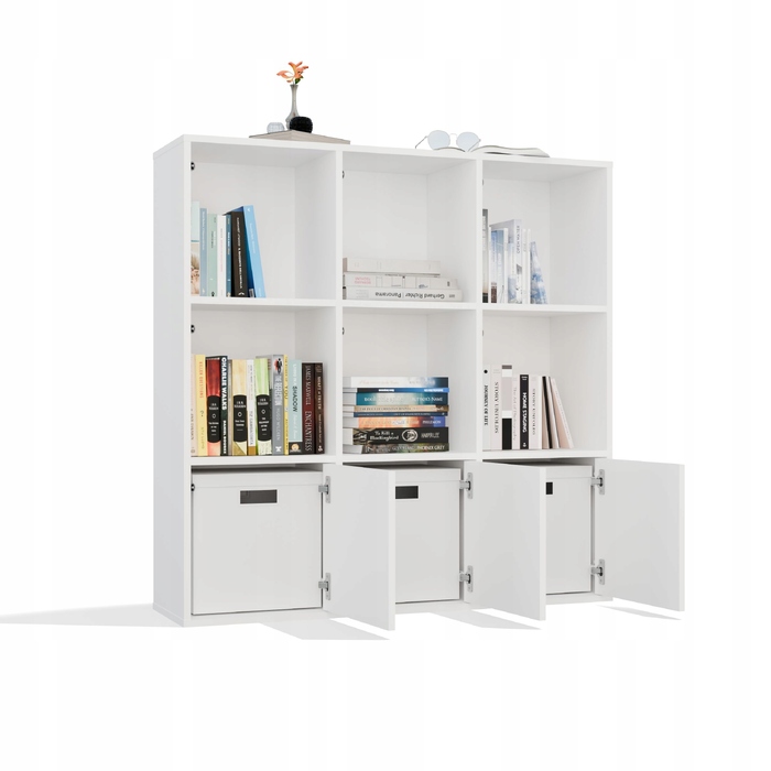 Стелаж TopEshop 110,5 см x 110,5 см x 30 см, білий