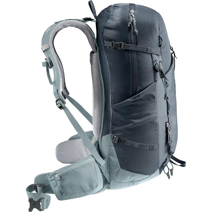Чоловічий туристичний рюкзак Deuter Trail Pro 33 л, чорний, для хайкінгу та скелелазіння
