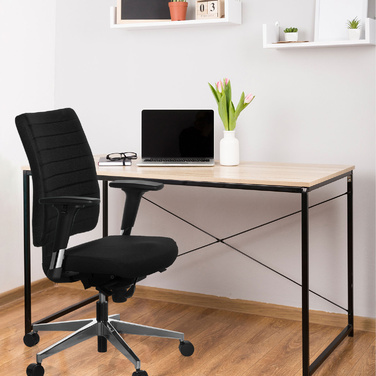 Офісне крісло / поворотне крісло PRO-TEC 350 тканина чорний hjh OFFICE