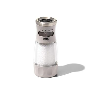 Перцемолка OXO Good Grips Contoured Mess-Free з керамічним механізмом, сіра