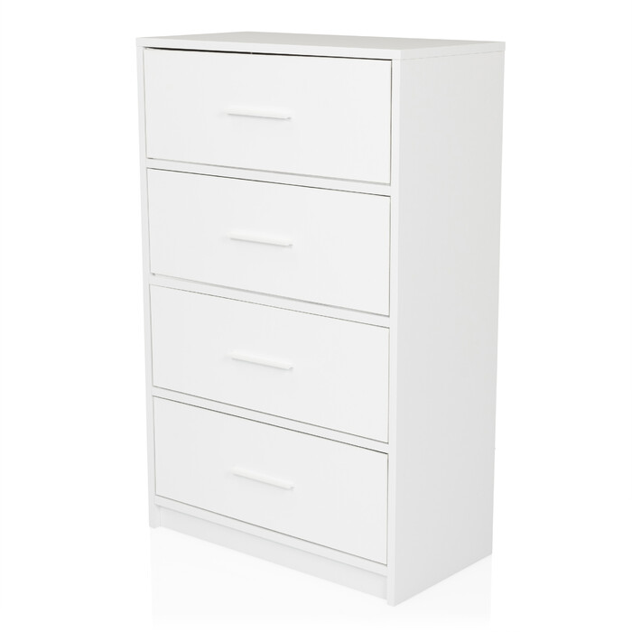 Комод ESTORIA 58x30x91см 4 відділення білий hjh LIVING