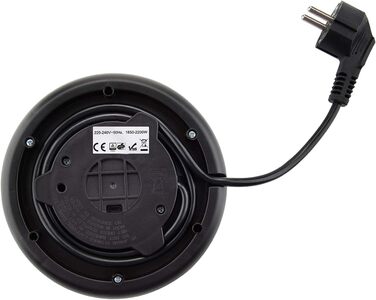 Скляний електрочайник ETA Crystela Digi з регулюванням температури 50-100°C, функцією підтримки тепла, 1.7 л, 2200 Вт