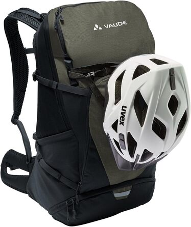 Універсальний велосипедний рюкзак VAUDE Bike Alpin Pro 28+ 20-29 л, хакі