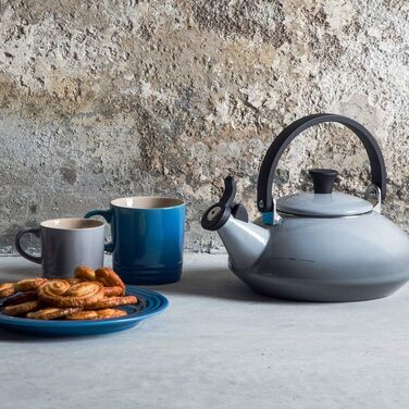 Емальований чайник Le Creuset Zen, 1.6 л, сталевий, колір Ofenrot (червоний)