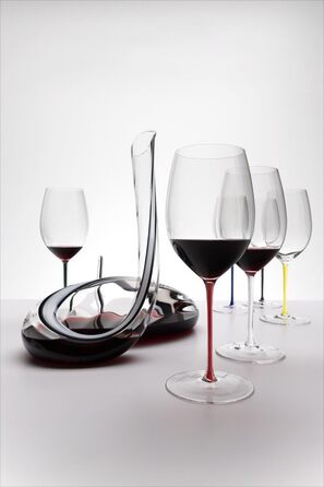 Келих Каберне 625 мл, червоний, Fatto A Mano Riedel
