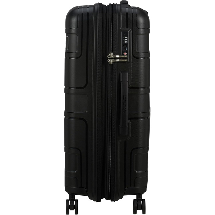 Валіза American Tourister Skymax 3 шт. синього (Midnight Blue) та чорного (Bass Black) кольорів