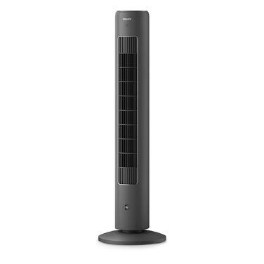Вентилятор вежний Philips Serie 5000, 105 см, пульт, таймер, 3 режими, сірий (CX5535/11)