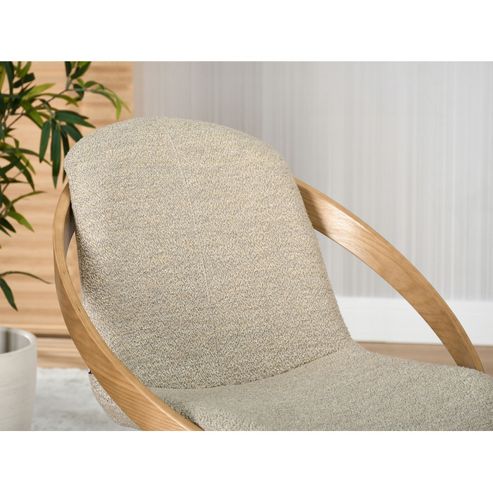 Стілець Mebel-Partner, тканина, бежевий, 1 шт.