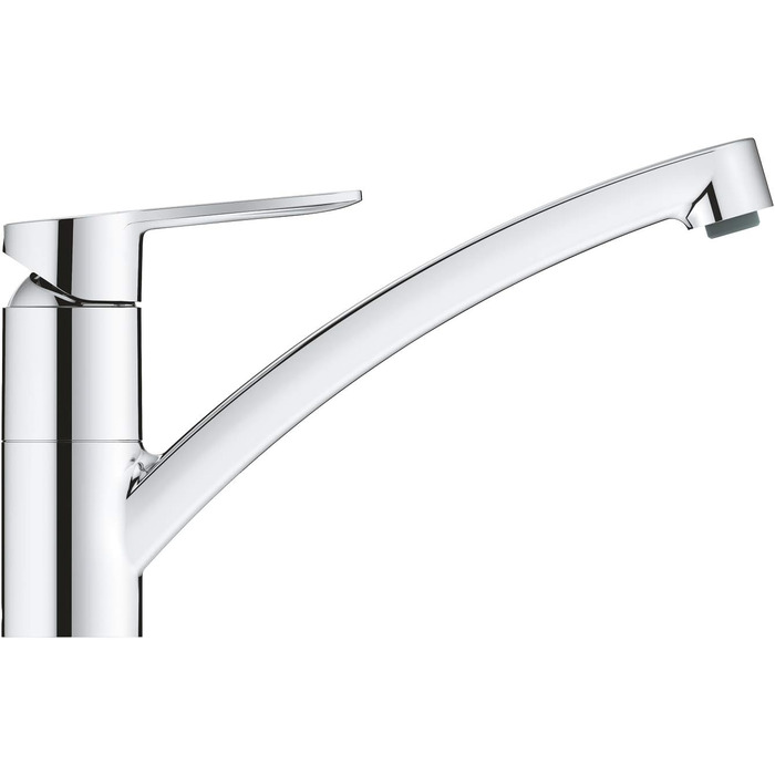 Змішувач кухонний GROHE Start Eco з плоским виливом, поворотний на 140°, хром (31685000)