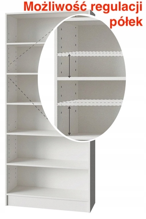Стелаж Meble Pitus 80 x 180 x 30 см, дуб сонома