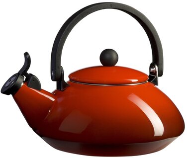 Емальований чайник Le Creuset Zen, 1.6 л, сталевий, колір вишневий червоний (40108020600000)