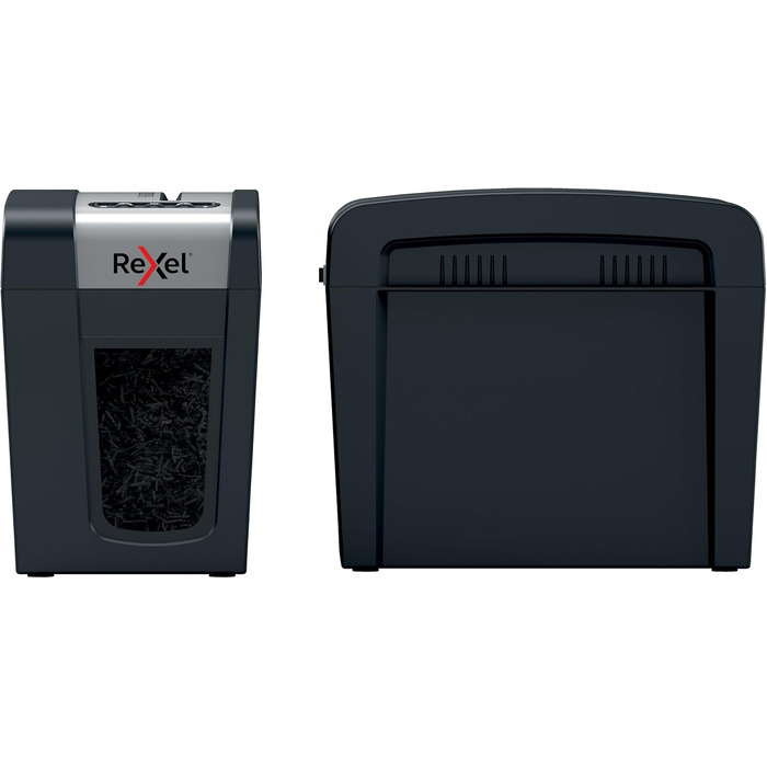 Rexel MC3-SL Slimline Whisper-Shred™: Шредер для документів, мікроріз, безпека P5, 10 л, тихий, компактний, для дому