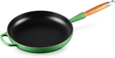 Сковорода LE CREUSET Signature з чавуну з дерев'яною ручкою, 28 см (Bamboo)
