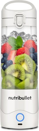 Портативний блендер nutribullet 475 мл, білий, USB-C, BPA Free, багатофункціональний міксер