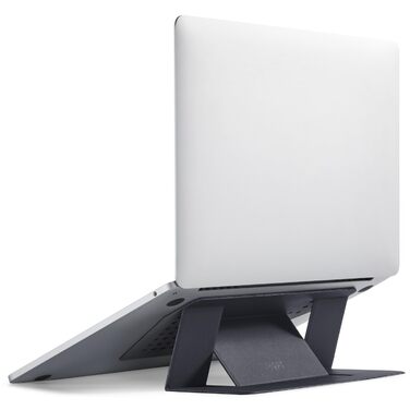 Підставка для ноутбука MOFT: складана, регульована (2 кути), чорна. Для MacBook Air/Pro 11-16