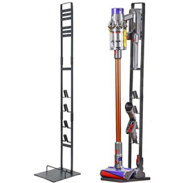 Підставка-тримач BRIGHTSHOW для пилососів Dyson V15, V11, V10, V8, V7, V6 — металева док-станція для зберігання аксесуарів бездротового вертикального пилососа