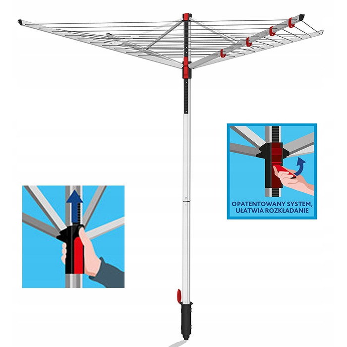Сушарка для білизни Vileda Sun Lift Compact 40