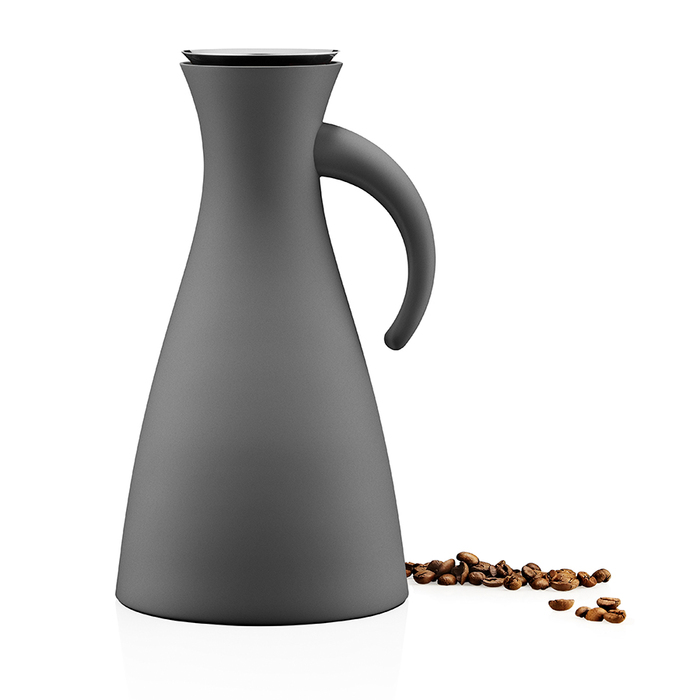 Кавовий вакуумний глечик 1л Темно-сірий Kaffee-Isolierkanne Eva Solo