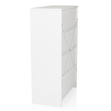 Комод ESTORIA 58x30x91см 4 відділення білий hjh LIVING