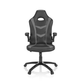 Офісне крісло / крісло керівника GAME SPORT B імітація шкіри чорний HJH OFFICE
